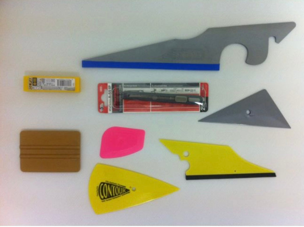 OUTILLAGE VITRES TEINTÉES