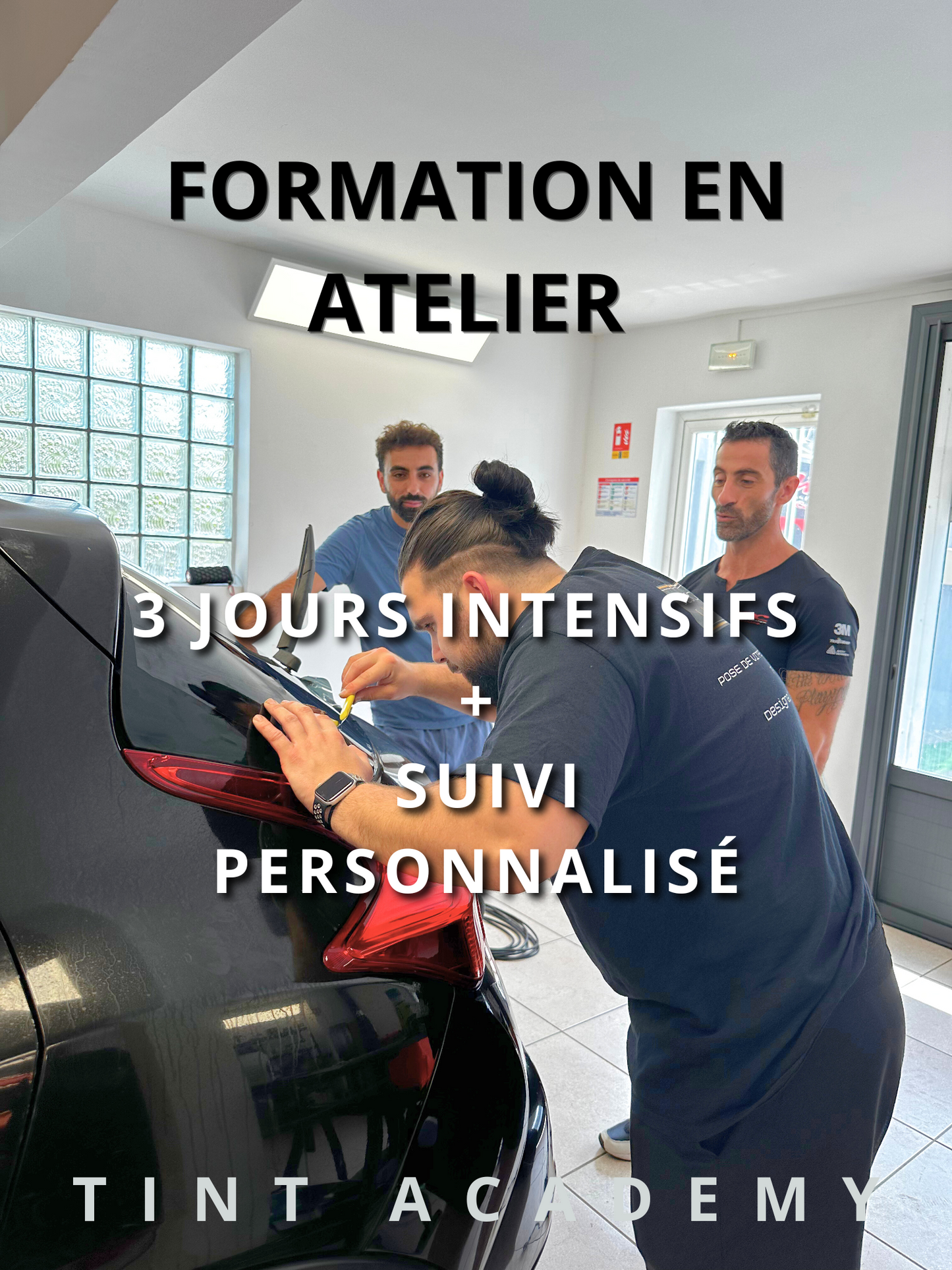 FORMATION VITRES TEINTEES EN ATELIER